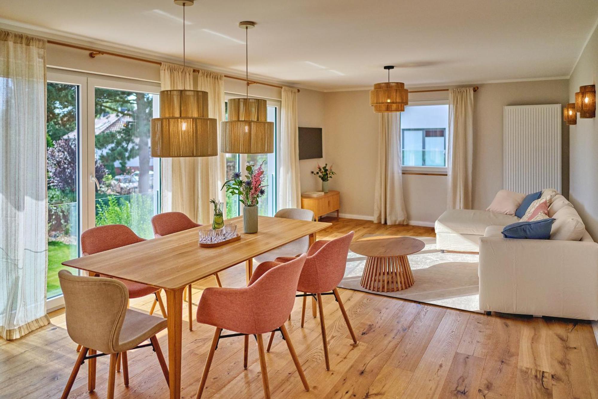 Lykke Hus - Wohnung Fridas Ausblick Og Timmendorfer Strand Bagian luar foto